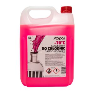 Koncentrat do chłodnic G12 RÓŻOWY -70°C / 5l