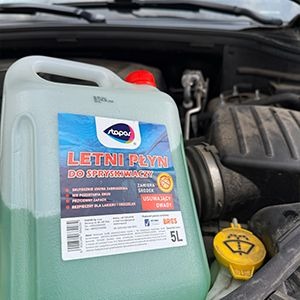 Letni płyn do spryskiwaczy