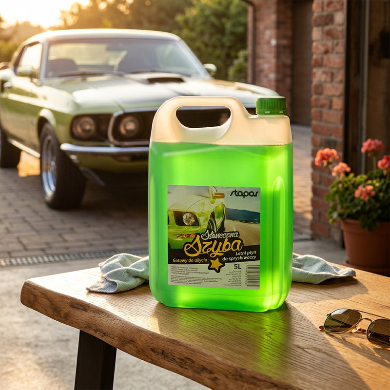 Letni płyn do spryskiwaczy SŁONECZNA SZYBA - 144x5L - obrazek 2