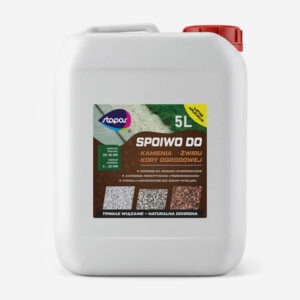 Spoiwo do kamienia, żwiru i kory ogrodowej - 5L